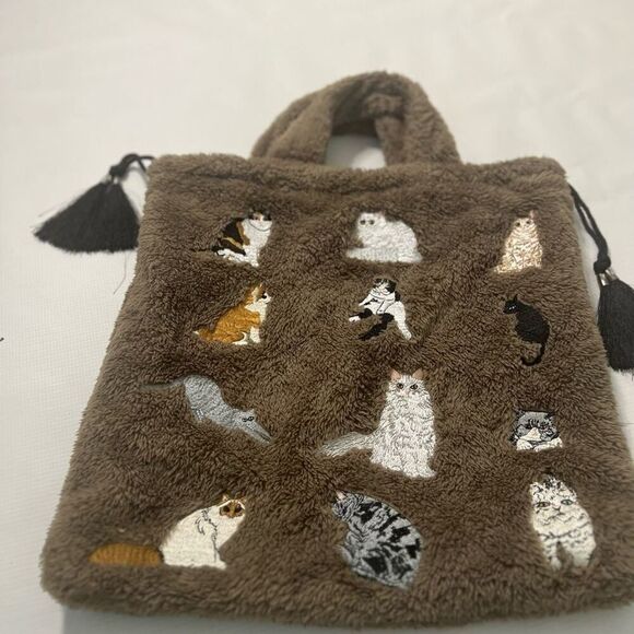 BAG GRAPHIC ANIMALS TASSEL‎ DRAWSTRING - Picture 9 of 11